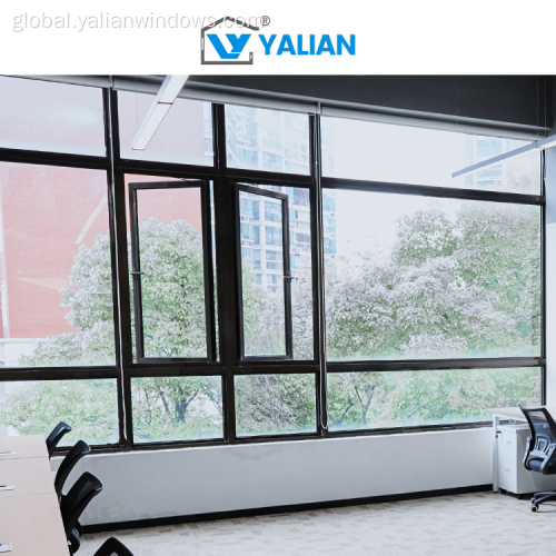 Casement Window Aluminum Alloy Casement Windows Double Glazing Factory